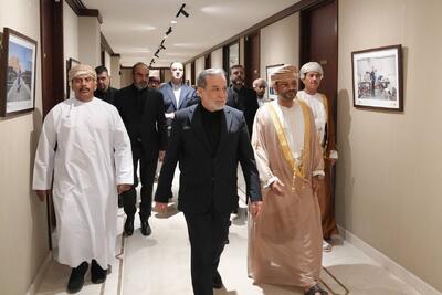 دیدار وزیر خارجه عمان با عراقچی در تهران