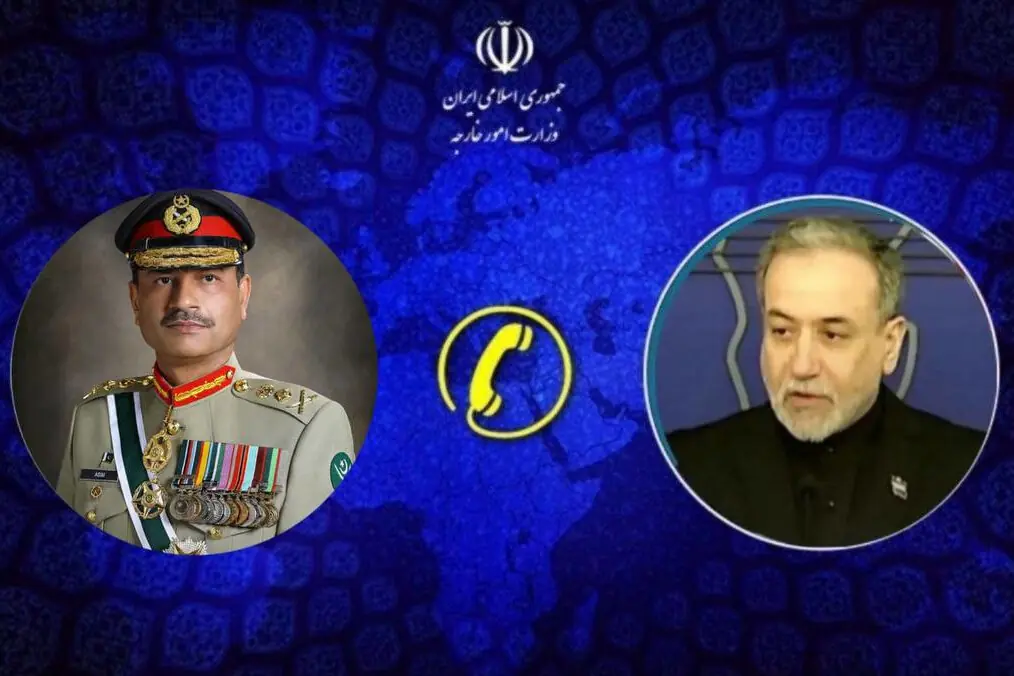  تماس تلفنی عراقچی و عاصم منیر یک روز پس از دیدار در تهران: تاکید بر تلاش‌های مشترک برای استقرار صلح و امنیت در منطقه