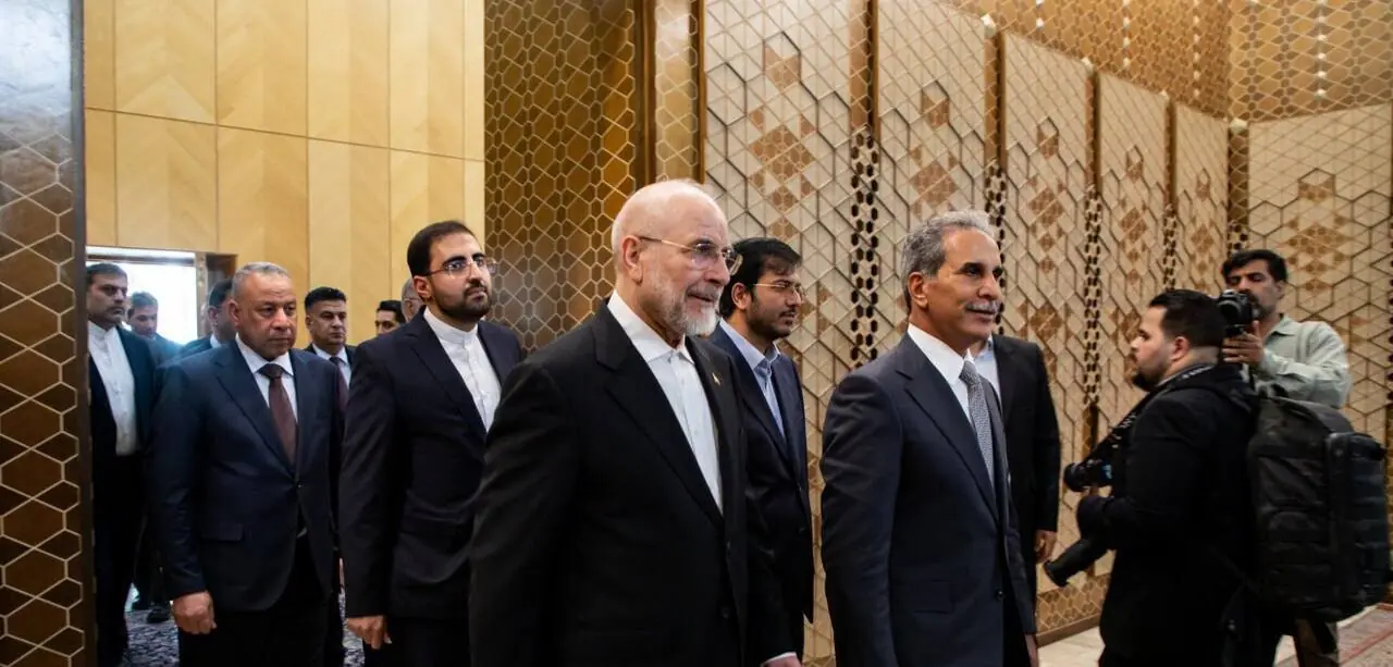 تصاویر دیدار مقامات قضایی عراق با محمدباقر قالیباف