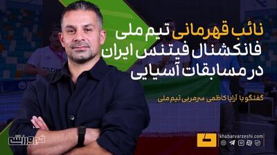ویدیو| آریا کاظمی: یک معیار برای انتخاب بازیکنان تیم ملی دارم، بتوانند نتیجه بگیرند!