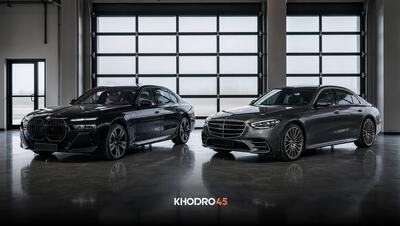 مقایسه بی ام و 735i با مرسدس بنز S450 با مدل ۲۰۲۶؛ آلمانیهای لوکس