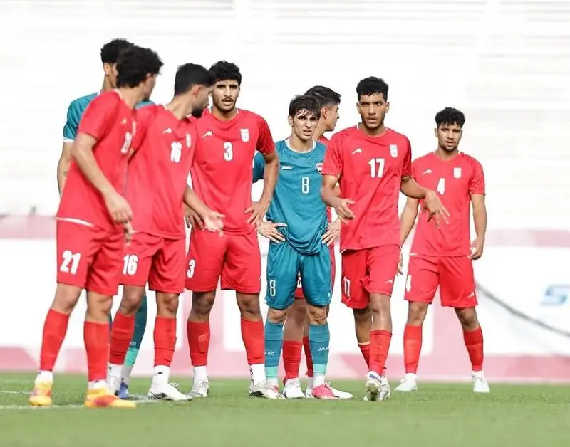 تساوی تیم ملی جوانان ایران مقابل عراق در دیداری تدارکاتی