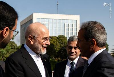عکس/ دیدار مقامات قضایی عراق با قالیباف