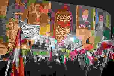  شکوه حضور مردم دیار آفتاب در شب صد و هفتاد و هفتم