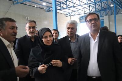  گلخانه ۷ هکتاری و واحد سورتینگ پسته در دامغان افتتاح شد