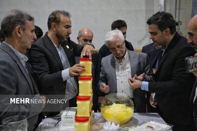 کارخانه لبنی «مزرعه سبز فرحزاد» در گرمه افتتاح شد