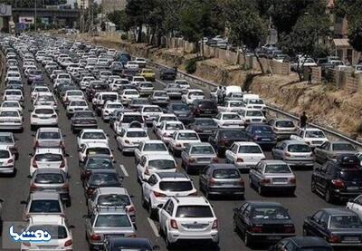  ترافیک سنگین در محورهای مواصلاتی تهران و البرز | نفت ما