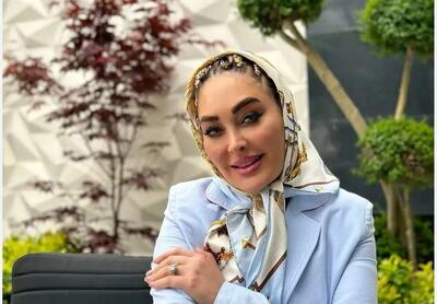 عکسی لاکچری از الهام حمیدی در کافهای آنور آب!