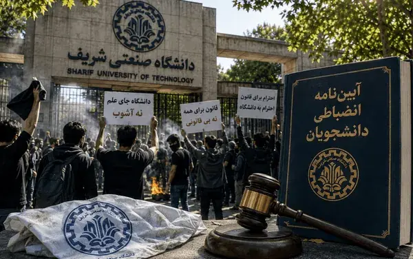 پاسخ رئیس دانشگاه شریف به معترضان احکام انضباطی دانشجویان متخلف