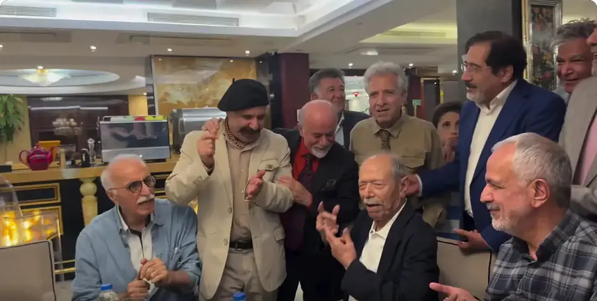  همخوانی تصنیف «امشب شب مهتابه» توسط هنرمندان پیشکسوت