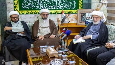 شیخ کربلایی: حضرت آیتالله سیستانی به همه عراقیها با نگاه پدرانه مینگرد
