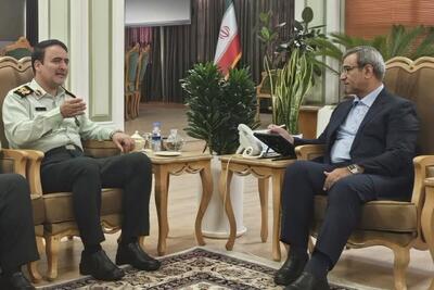 استاندار خراسان رضوی در دیدار با سردار نگهبان: امروز مردم با وجود پلیس، احساس امنیت میکنند
