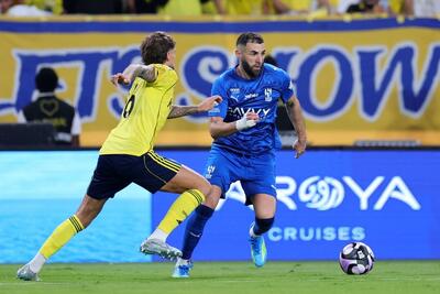 شوک الهلال به بنزما