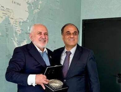  سفیر پاکستان در تهران با ظریف دیدار کرد