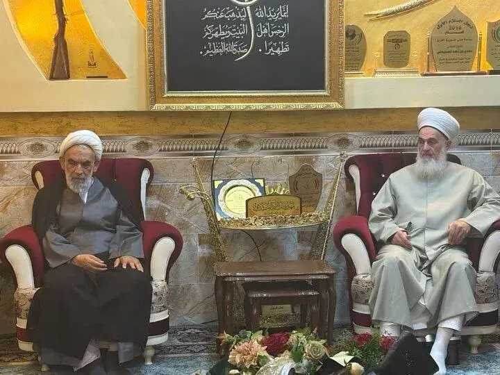 دیدار نمایندگان مقام معظم رهبری با مفتی اهل سنت عراق