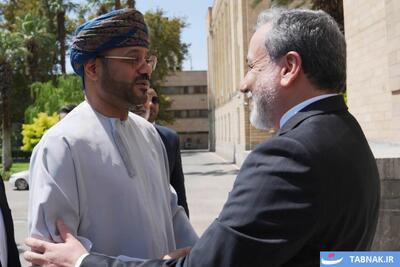  عکس: دیدار و گفت‌وگوی وزیر خارجه عمان با عراقچی