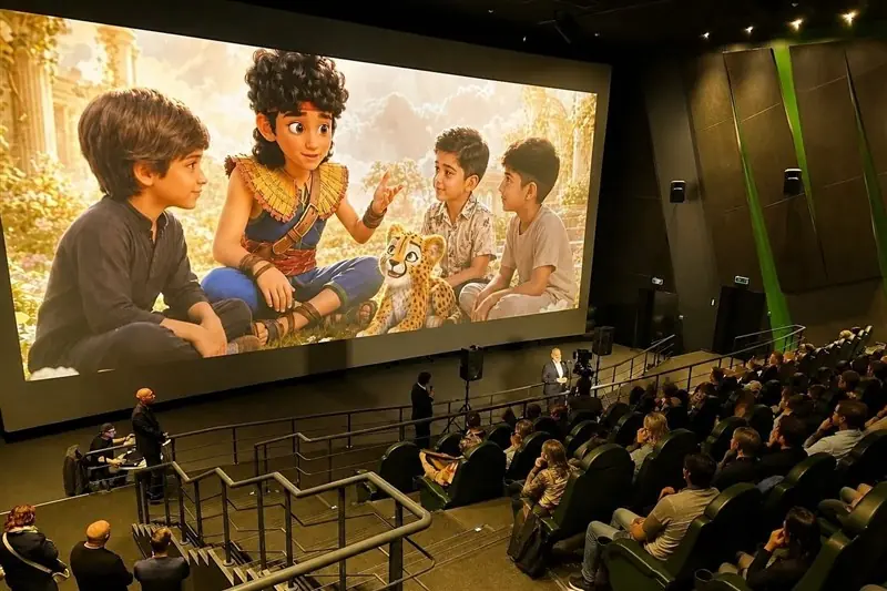 اکران «افسانه سپهر» در مسکو با گرامیداشت شهدای میناب - تسنیم