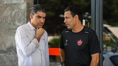  دیدار مهدی تارتار و پیمان حدادی در باشگاه پرسپولیس