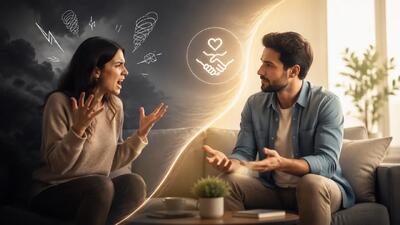 بهترین رفتار با غرغرهای همسر؛ 10 راهکار برای حفظ آرامش زندگی