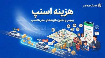  هزینه اسنپ در سال ۱۴۰۵ چقدر است؟ | آخرین وضعیت کرایه اسنپ، عوامل تعیین قیمت سفر و راه های کاهش هزینه