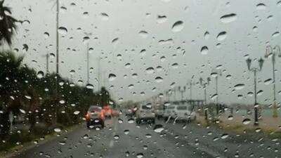 بارندگی و رعد و برق در ۱۳ استان