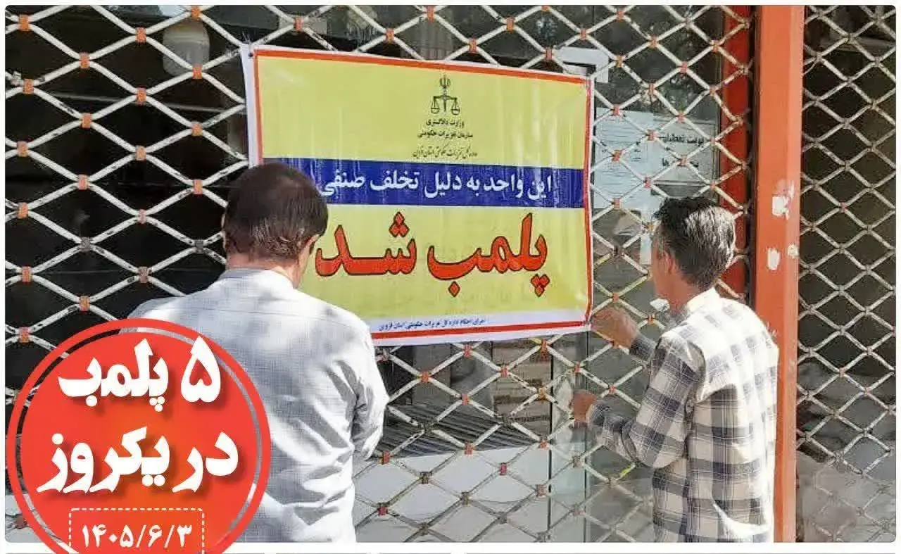  پلمب ۵ نانوایی متخلف در یکروز