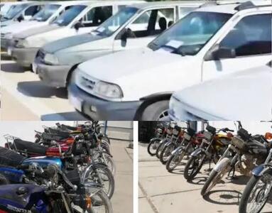 توقیف ۶۷ دستگاه خودرو و موتورسیکلت متخلف در اندیمشک