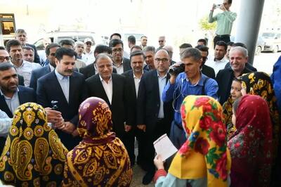 معاون رئیس جمهور آیسییو بیمارستان شهرستان مرزی مراوهتپه را افتتاح کرد