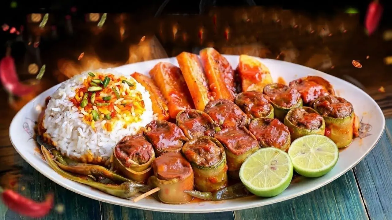 طرز تهیه رول کدو سبز مجلسی با گوشت چرخ کرده؛ غذایی شیک و خوشمزه برای مهمانی