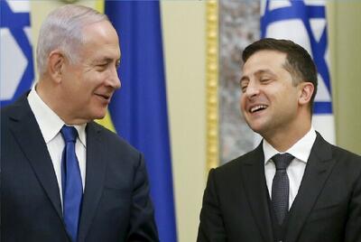 زلنسکی نامه ضدایرانی نتانیاهو را منتشر کرد/ تقدیر رئیسجمهور اوکراین از بیبی!