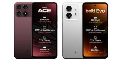  معرفی گوشی‌های اقتصادی Boltt Ace 5G و Evo 4G با باتری 6000 میلی‌آمپری