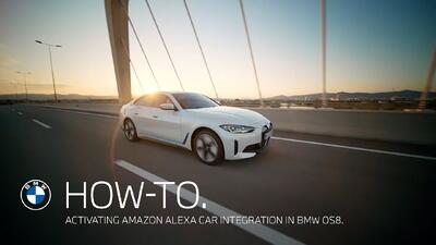  هم صحبتی با BMW؛ همزمان با ورود الکسا | حالا خودرو کاملا متوجه منظورتان می‌شود