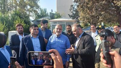  کلنگ‌زنی مجموعه ورزشی شهدای اقتدار با حضور شهردارتهران