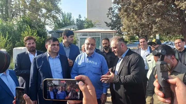 کلنگزنی مجموعه ورزشی شهدای اقتدار با حضور شهردارتهران