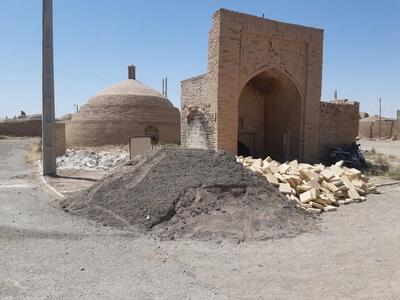 آب انبار تاریخی روستای بسطاق مرمت میشود
