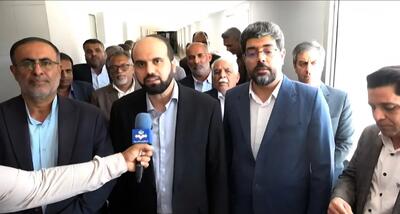 سه طرح درمانی در کهنوج با حضور معاون رئیس سازمان برنامه و بودجه کشور افتتاح شد