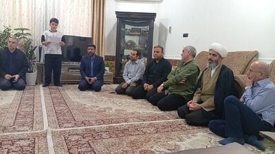 دیدار نایبرئیس مجلس با خانواده شهدای جنگ رمضان در لامرد