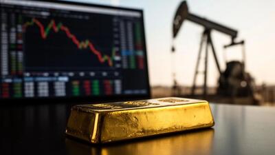 بهای نفت کاهش یافت/ عقبنشینی قیمت طلا از اوج