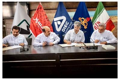  امضای توافق‌نامه بازسازی پالایشگاه فازهای ۹ و ۱۰ پارس جنوبی