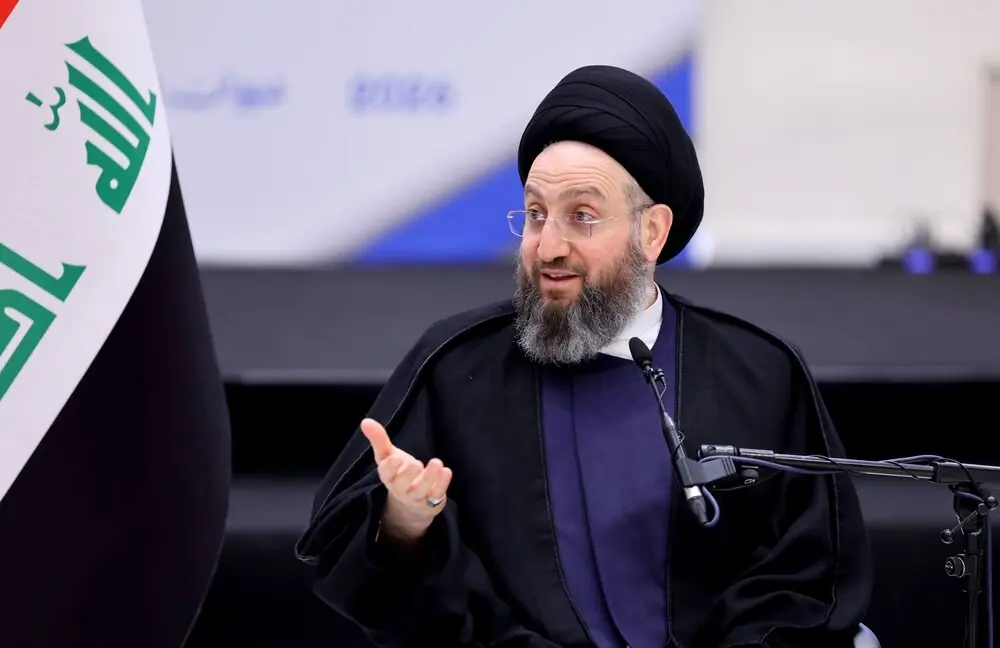  تاکید عمار حکیم بر نقش چارچوب هماهنگی در عبور بغداد از بحران ها