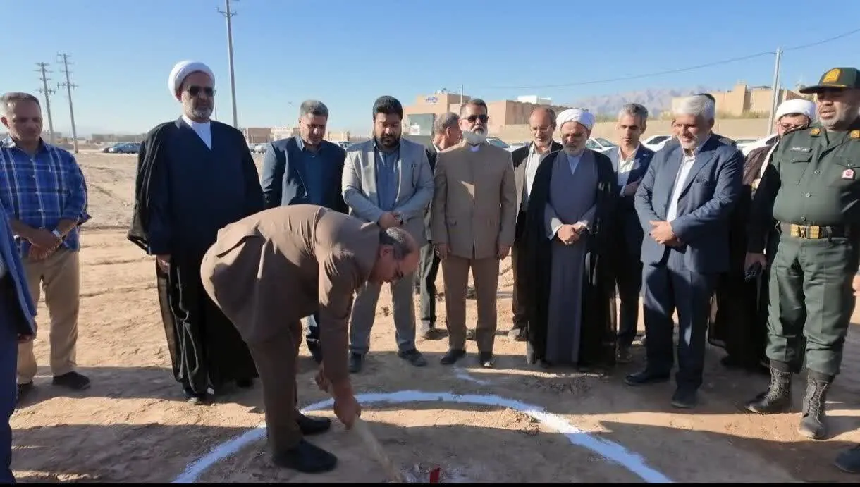 عملیات اجرایی ساختمان دادسرای عمومی و انقلاب مهریز آغاز شد