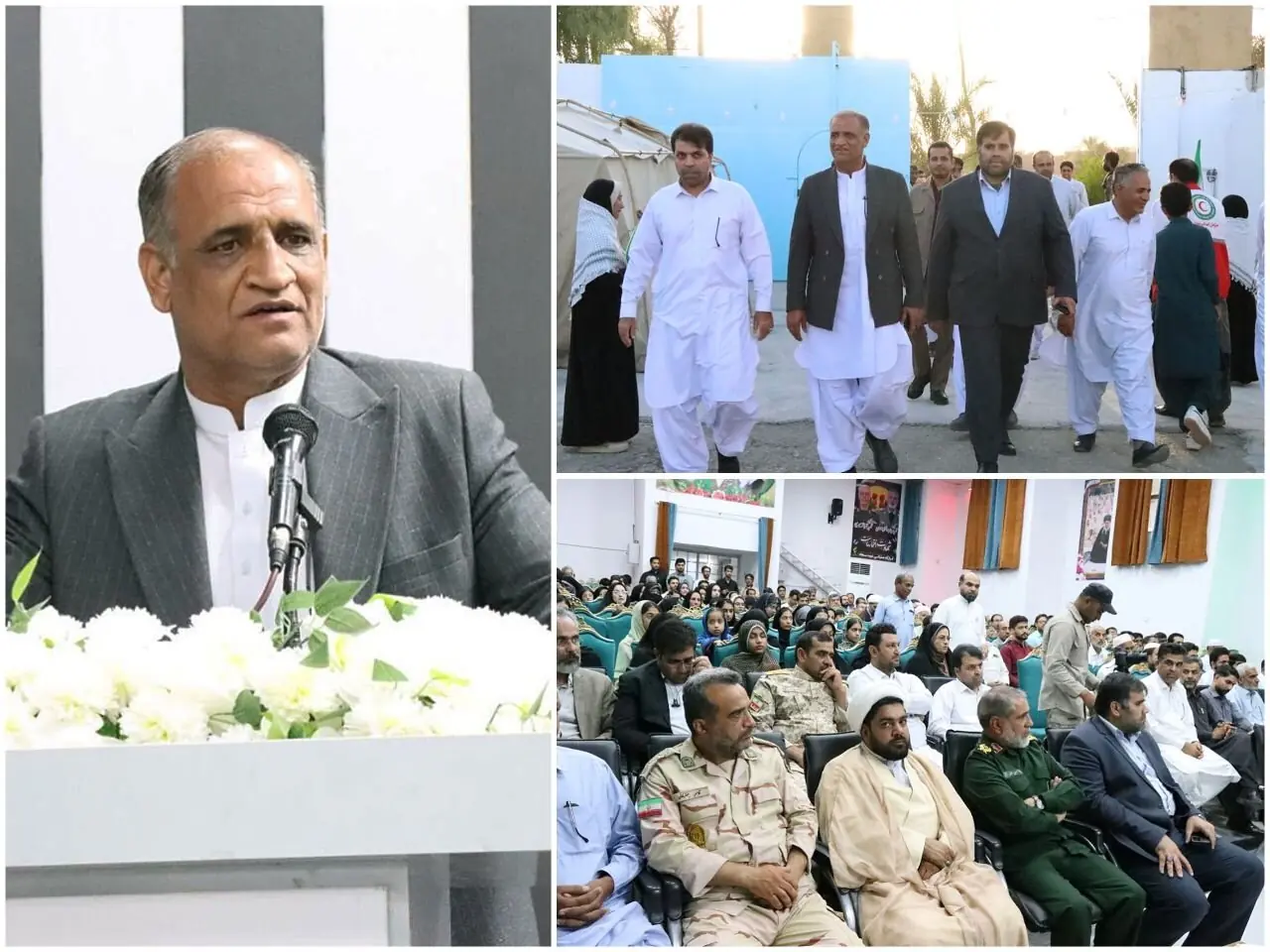 افتتاح مجتمع فرهنگیتربیتی سپهبد شهید محمد پاکپور در سراوان