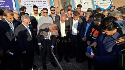 آغاز عملیات اجرایی ساماندهی ورودی و خروجی شهر پاتاوه