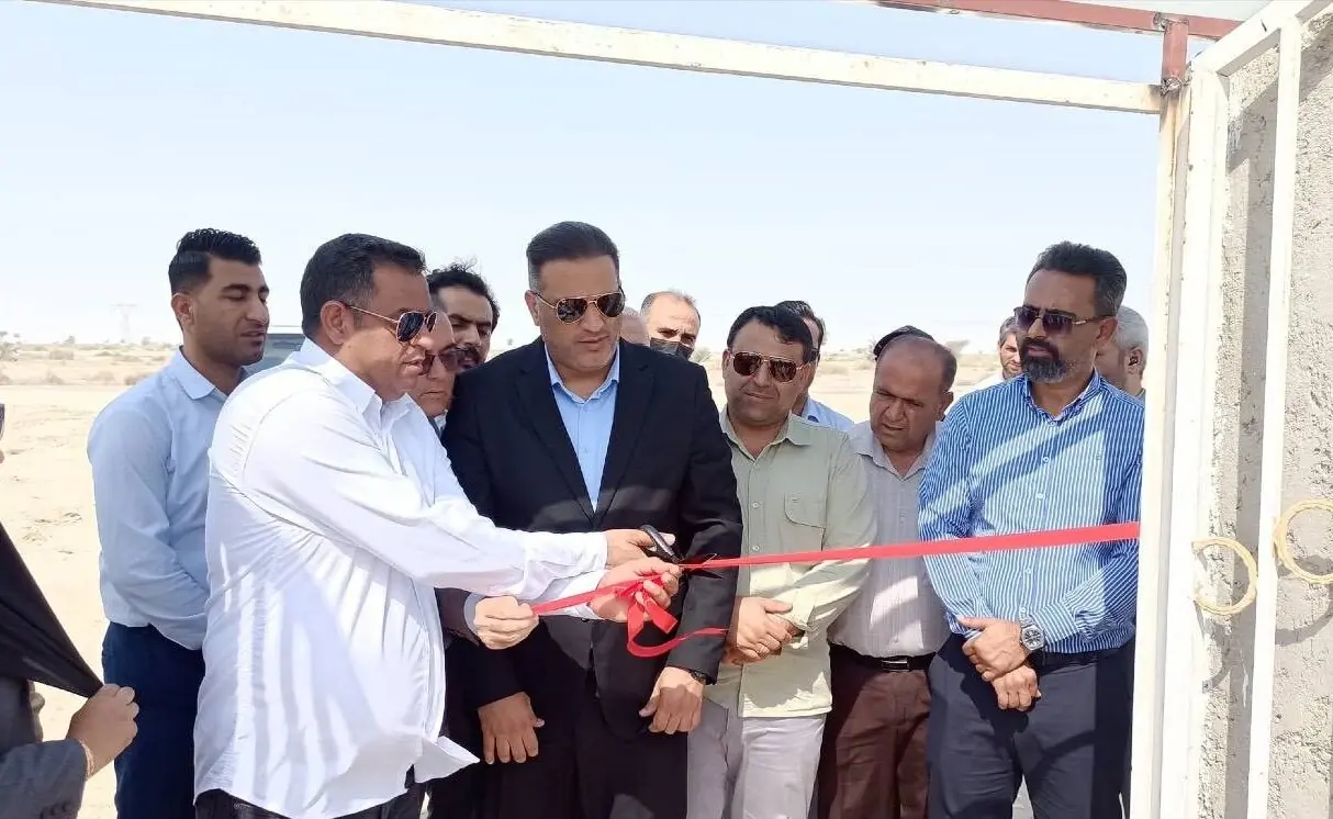  افتتاح زمین چمن مصنوعی روستای کوشک بندرلنگه