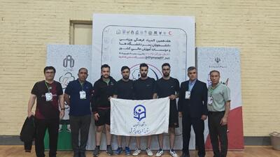 تیم تنیس روی میز  دانشگاه فرهنگیان آذربایجان‌شرقی قهرمان المپیاد دانشجویان کشور شد