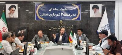 افزایش ۱۲۲ درصدی اعتبار عمرانی شهرداری منطقه ۳ همدان