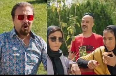  الهه منصوریان: رضا عطاران کتک خوبی از من خورد/ ویدئو