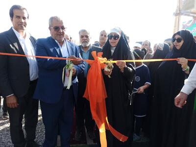 دو زمین چمن مصنوعی در مهرگان به بهرهبرداری رسید