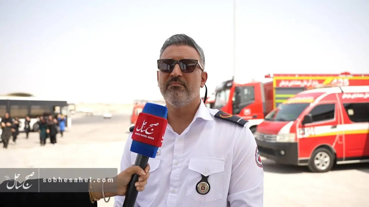 برگزاری دوره بینالمللی مدرسی غواصی آتشنشانان شیراز در بندرعباس