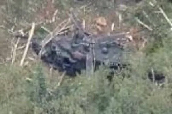  سقوط بالگرد ارتش آمریکا در کلرادو + فیلم